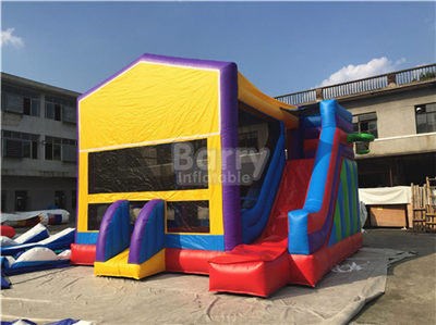 China Factory Inflatable Bounce With Slide Can Be Customize Different Panel BY-IC-043
